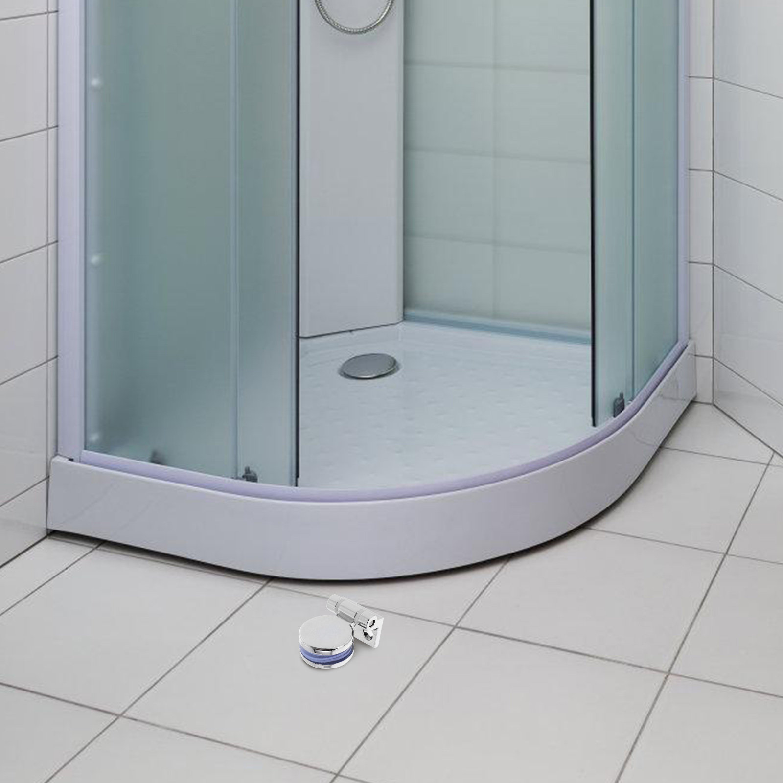 Glass Door Hinge - 180-Degree Frameless Glass Door Hinge Single