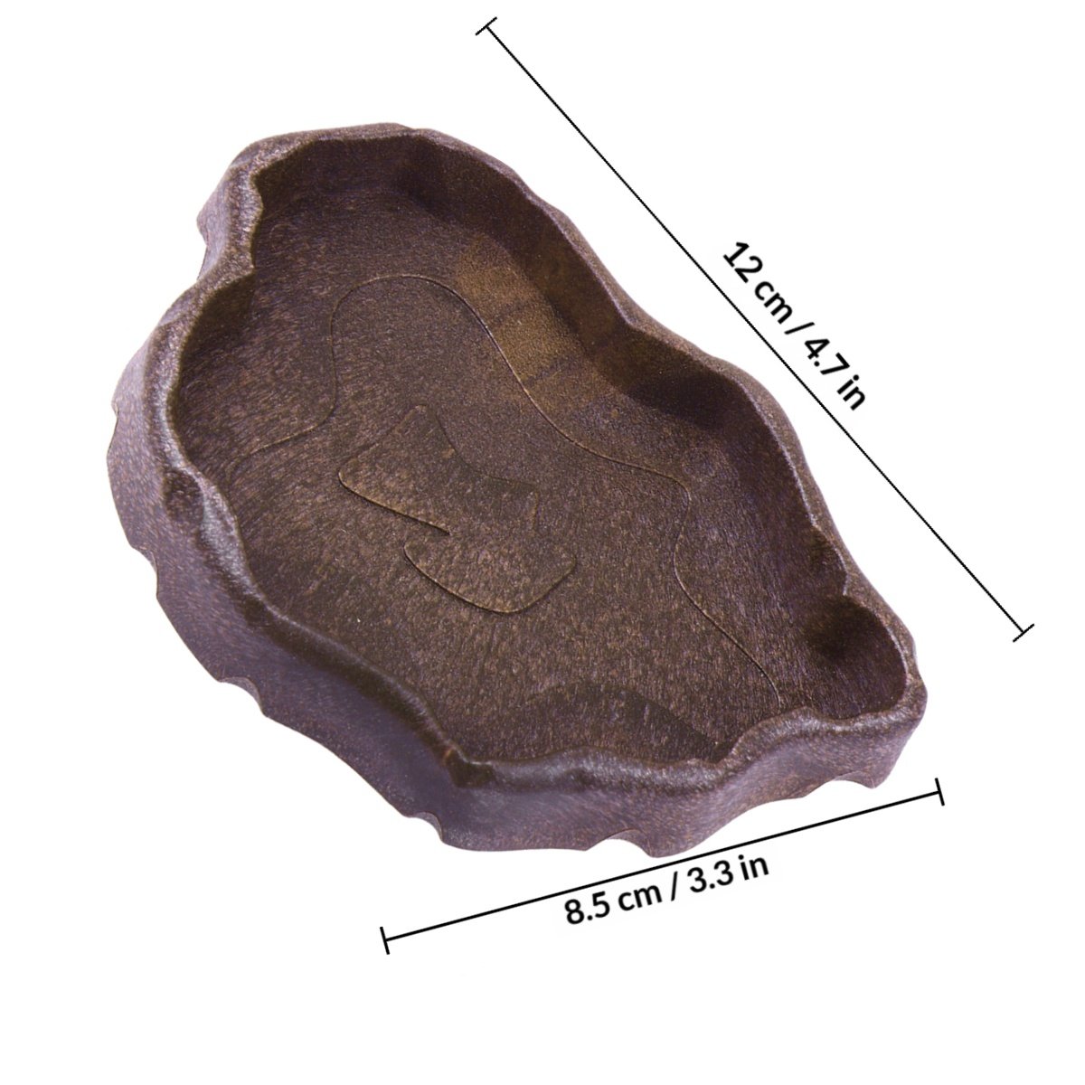 Reptile Resin Food Dish Coffee - đánh giá và giá Water Dish Reptile