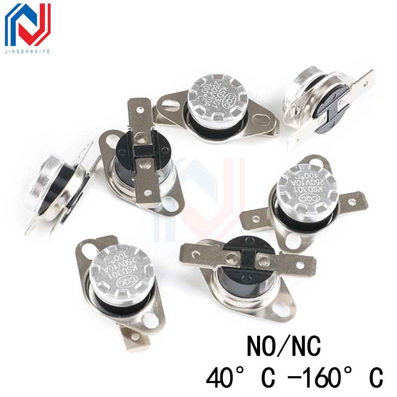 2Pcs KSD301 250V 10A 40~160 De - đánh giá và giá Ceramic Heat Emitter