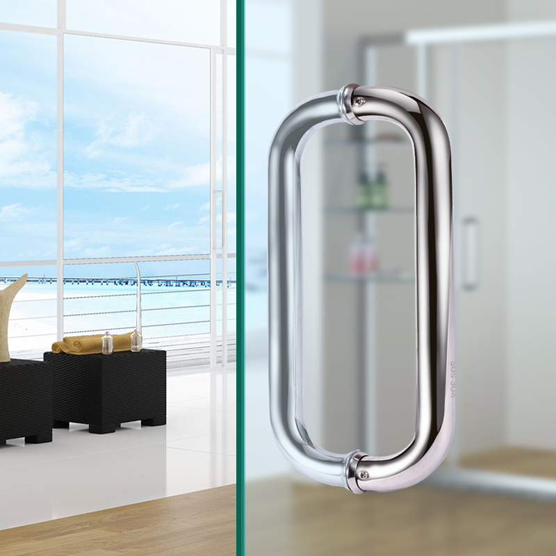1 Pair Stainless Steel Glass D - đánh giá và giá Glass Door Hinge