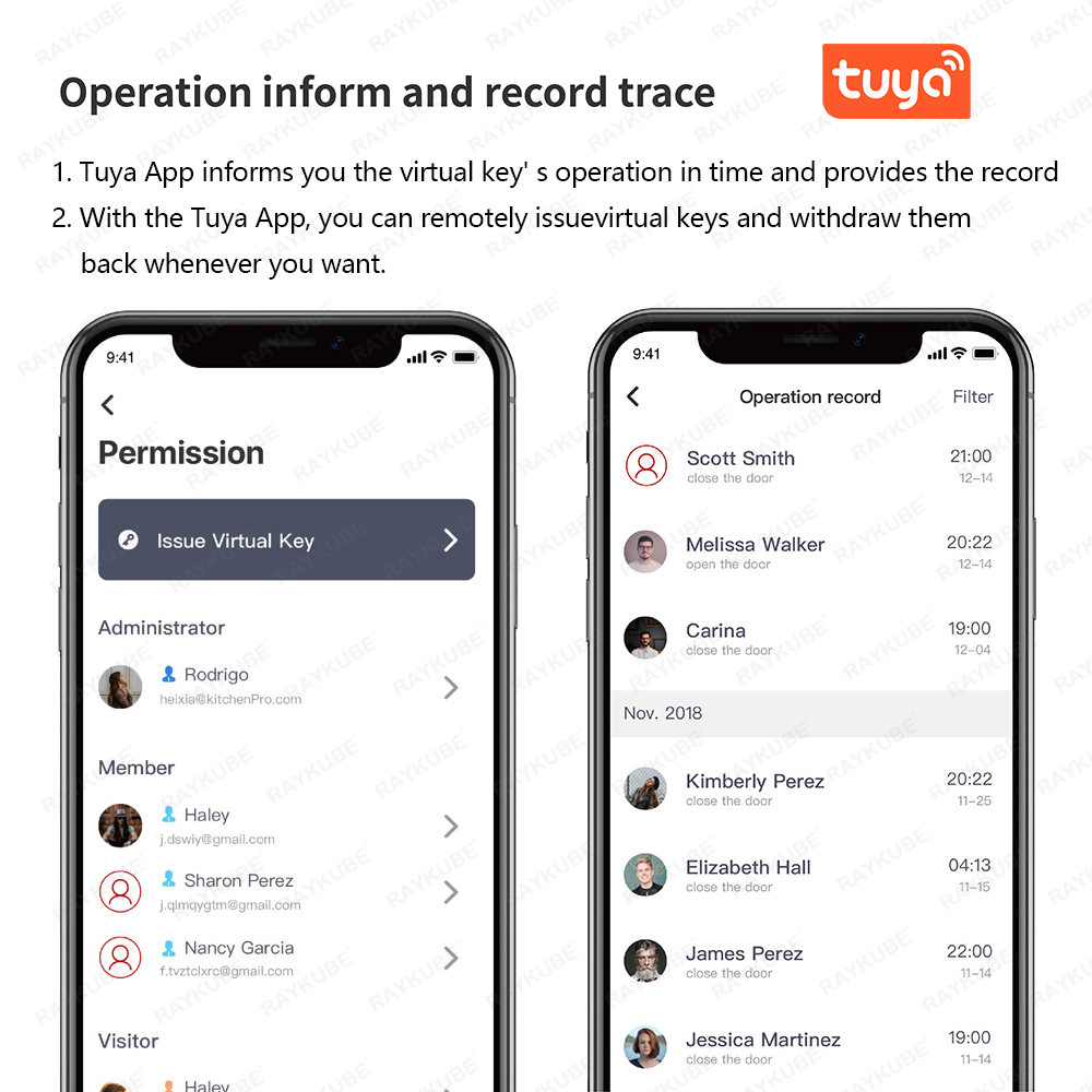 RAYKUBE A1 Pro Tuya BEL Smart  - đánh giá và giá Glass Door Hinge