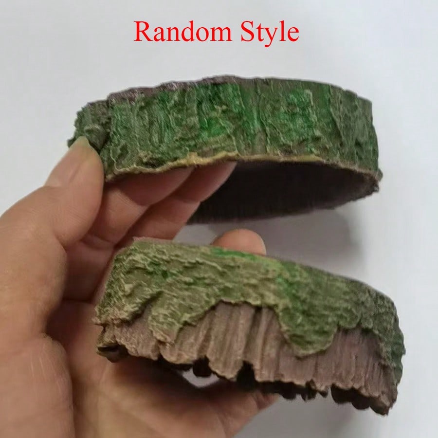 1 pcs Tree Stump  Shaped Repti - đánh giá và giá Water Dish Reptile