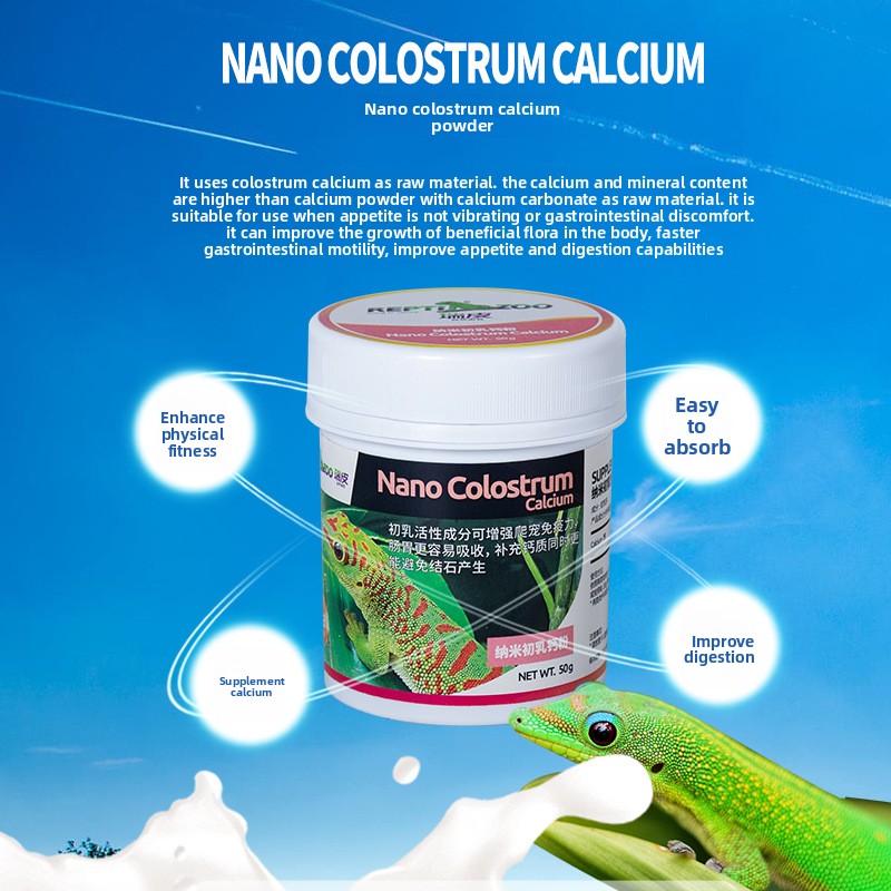Reptizoo Reptile Calcium Powde - đánh giá và giá Vitamin D3 Reptile