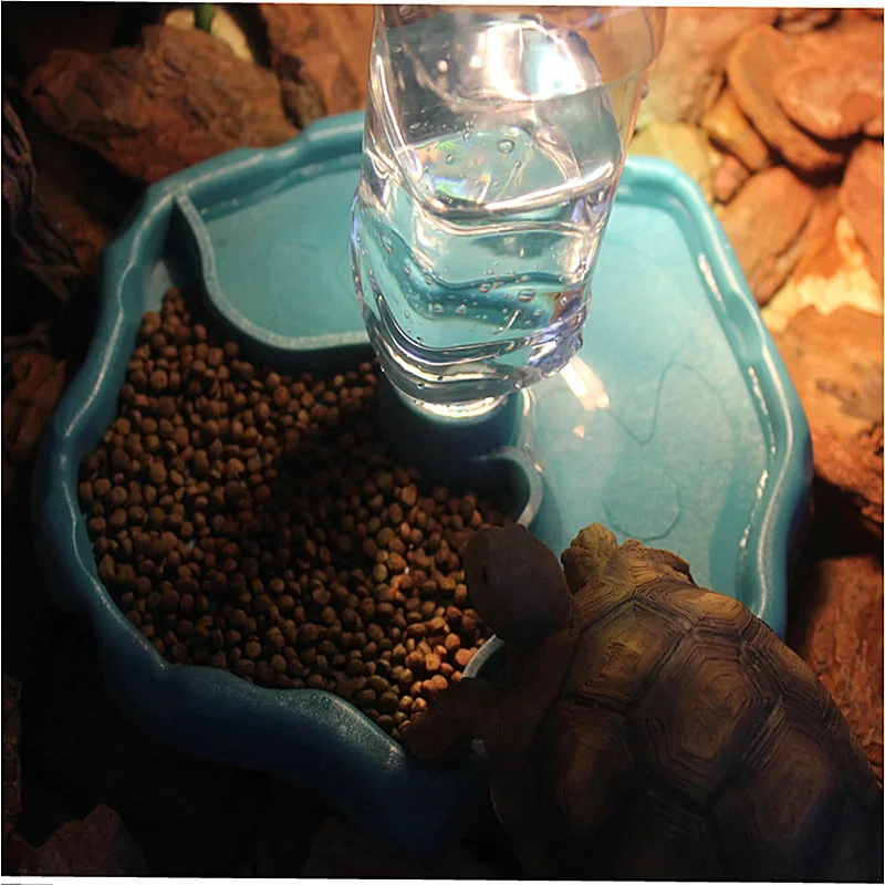 Pet Reptile Feeder 2 in 1 Auto - đánh giá và giá Water Dish Reptile